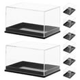 thumbnail image 1 of Shisuyan 8pcs High Transparency Rectangular Display Box For Shells Minerals Specimens Specimen Display Case Specimen Display Box Mineral Display Box, 1 of 8