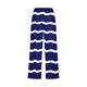 thumbnail image 3 of Pantalones Casuales de Mujer de Impresión Floral Cintura Elástica Suelta, Pantalones de Pierna Ancha Recta con Bolsillos, 3 of 5