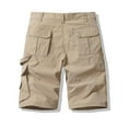 thumbnail image 5 of Mens Gray Cargo Shorts, Rugged Multi - Pockets, Durable, Summer Hiking & Adventures, 5 of 6