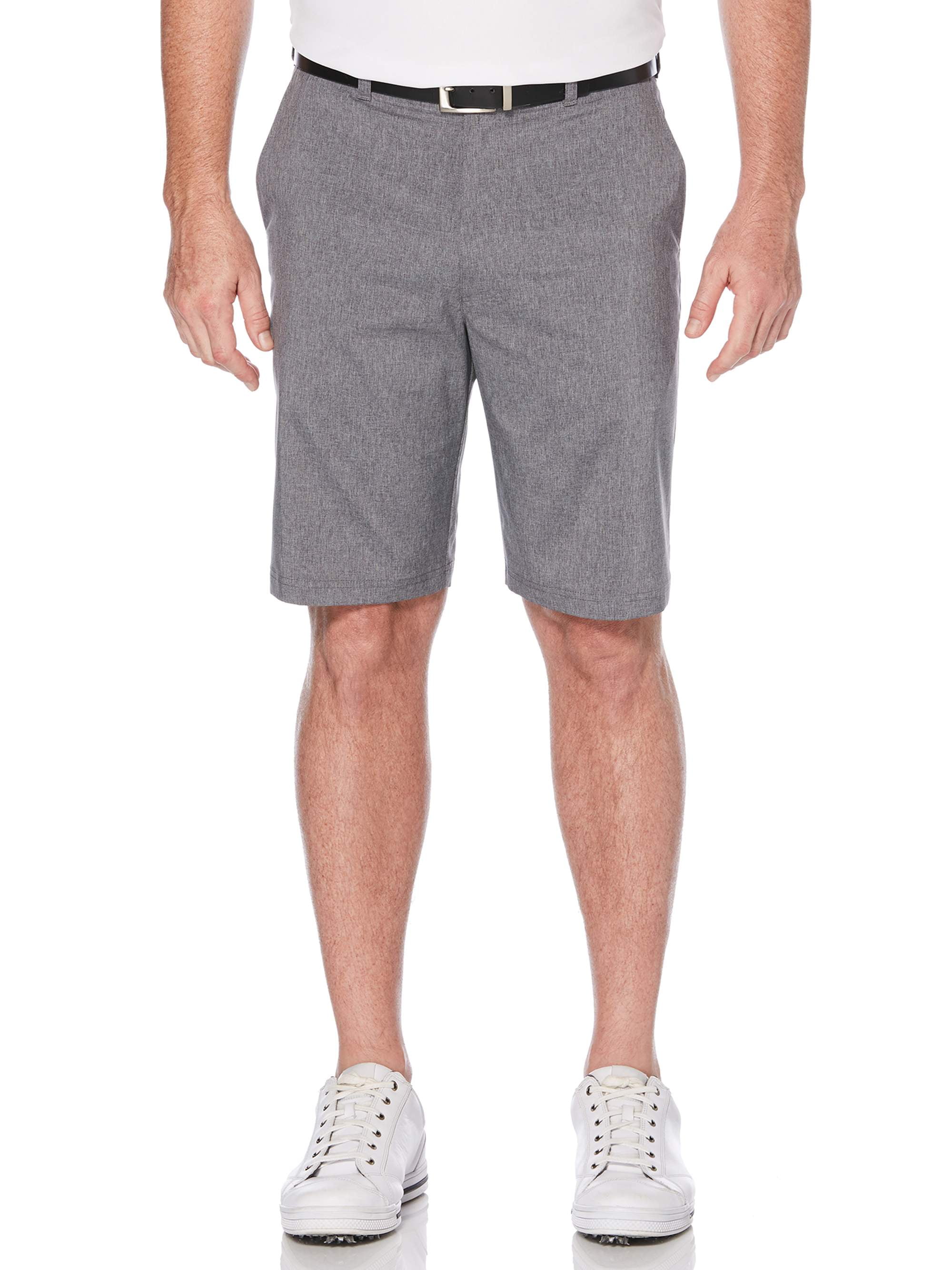 Ben Hogan Men's and Big Men's 10' Performance Heather Active Flex Waistband 4-Way Stretch Golf Shorts
