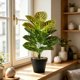 thumbnail image 4 of Artificial Potted Plants With Pot PVC Fake Tropical Plants Realistic Faux Plants For Home Office House Desk Shelf Living Room Kitchen Decoration, 4 of 6
