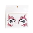 thumbnail image 2 of Face Gems Fashion Shiny Rhinestone Face Jewels Face Sticker for Mardi Gras Party, 2 of 8