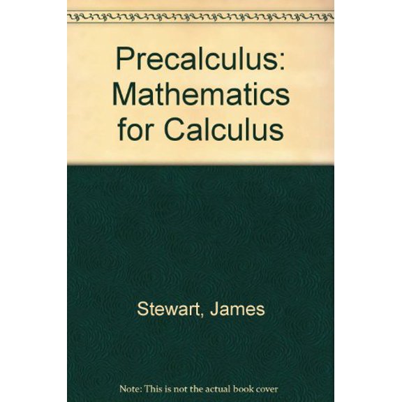 Pre-Owned Precalculus: Mathematics for Calculus, 9780534345044, 0534345042, Hardcover, 5TH edition