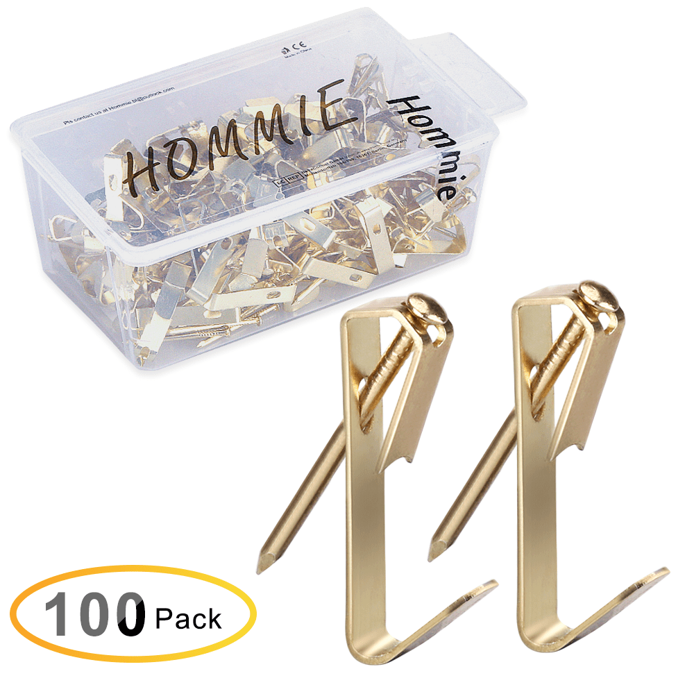 Picture Hanging Kit Gold 23 Nails Sing Nail Hooks Two Nail Hooks 