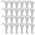 thumbnail image 1 of GOOHOCHY 25pcs Rail Hanging Hook for Pictures Minimalist Design for Home and Office Use, 1 of 8