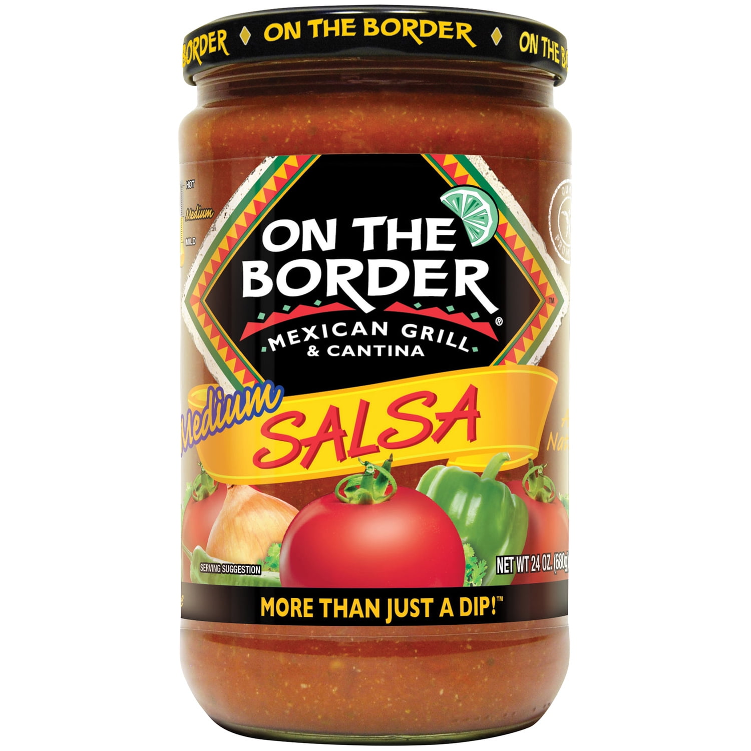 On The Border Original Medium Salsa, 24-Ounce - Walmart.com - Walmart.com