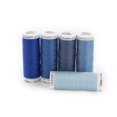 thumbnail image 2 of GÜTERMANN Sew-All polyester fil No. 120 Colour Gradient 5-Pack, Light bleu, 128 m (140 yd), 2 of 3