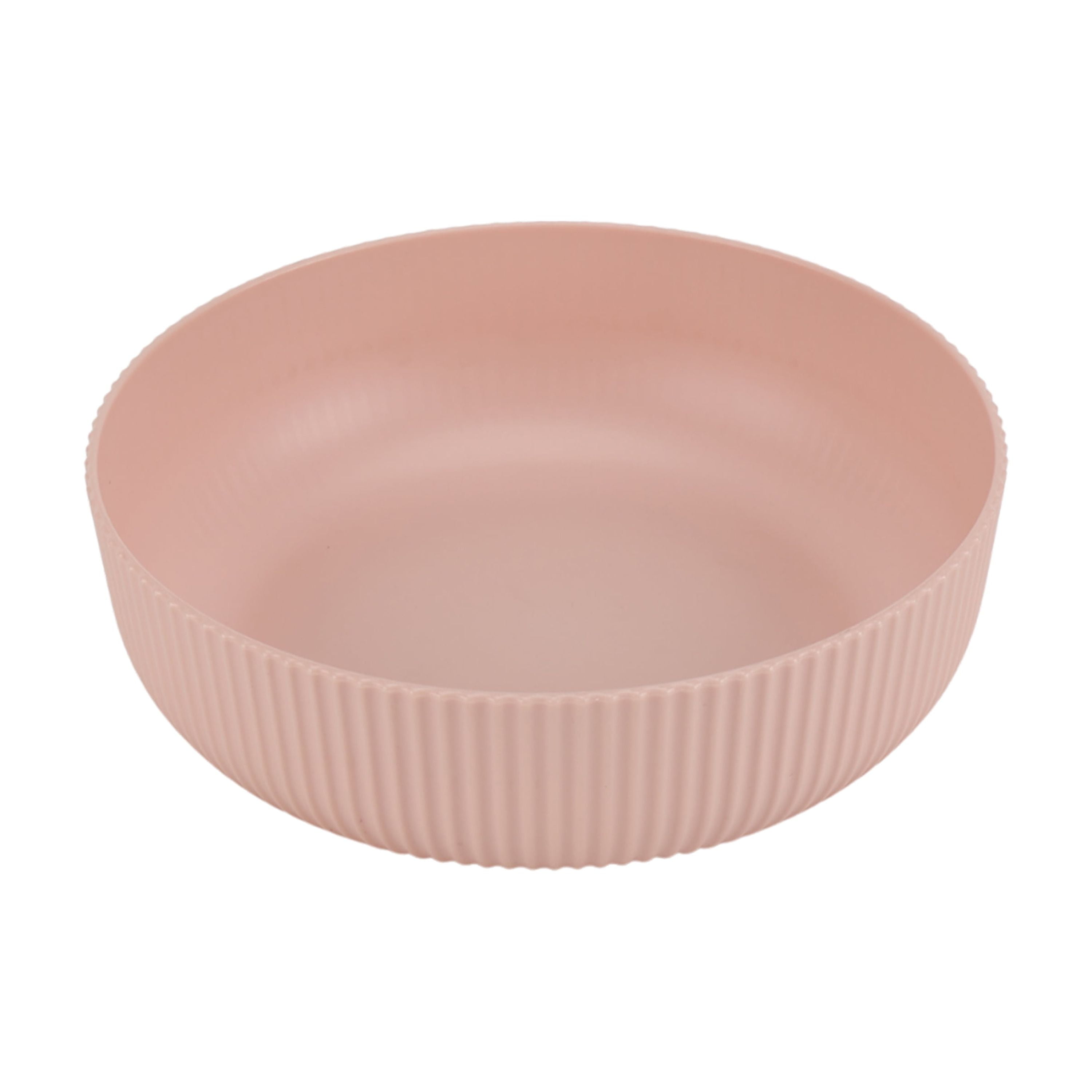 Mainstays - Blush Pink Eco-Friendly Recycled Plastic Dinner Bowl, 43-Ounce
