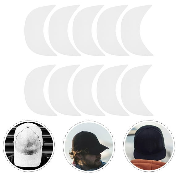 Pawsdot Caps Brim Support Inserts White Plastic Versatile Trendy Multiple Styles