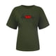 thumbnail image 4 of ICHUANYI Clearance Fashion Women Casua Printing Pullover Short Sleeve T-Shirt Tops Blouse(Army Green, XL) ICHUANYI WER2023081013808, 4 of 4