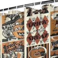 thumbnail image 3 of Vintage Halloween Poster Pattern Shower Curtain 84"x72" ,Bathroom Decorative Shower Curtains Set with 12 Hooks,Modern Waterproof Washable Shower Curtain, 3 of 6