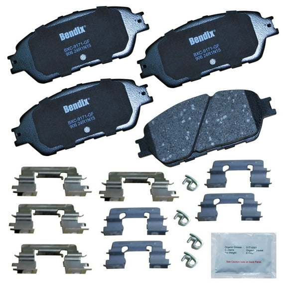 Disc Brake Pad Set Fits select: 2004-2010 TOYOTA SIENNA, 2013 TOYOTA TACOMA DOUBLE CAB