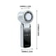 thumbnail image 3 of Ventilador, ventilador de techo, ventilador de escritorio, ventilador portátil, ventilador de mano para exteriores, ventilador de compresa de hielo para colgar en el cuello, ventilador de mano plegabl, 3 of 6