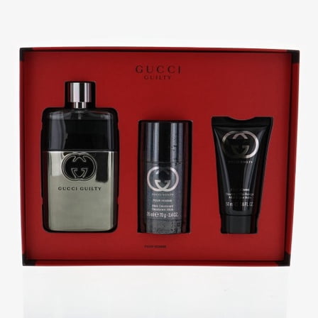 Gucci Guilty by Gucci, 3 Piece Gift Set for Men