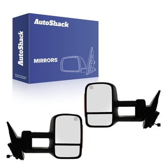 Putco 400141 Chrome Mirror Cover Overlay - ABS Chrome Trim With 3M Tape, No Drill Installation