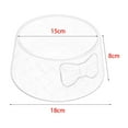 thumbnail image 5 of yotijay Cat Bowl Indoor Cats Feeder Anti Slip Practical Modern Bow Tie Decorated Pink, 5 of 9