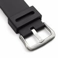 thumbnail image 2 of QualitChoice Workmanship Compact Size Breahable Silicone Band Watches Accessories Replaced Part Firm Structure Watch Bands black 22cm 1Set, 2 of 6