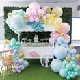 thumbnail image 4 of Rose Gold Chrome Balloons Arch Kit  Romantic 145pcs Boho Wedding Decor - Captivating Ambiance, 4 of 6