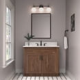 thumbnail image 3 of Millennium Lighting 30303-MB Redondo 3 Light 24" Wide Bathroom Vanity Light - Black, 3 of 7