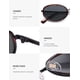 thumbnail image 4 of Lentes de Sol SOJOS de Moda Ovalados Redondos Polarizados SJ1248 Carey, 4 of 5