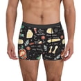 thumbnail image 4 of Wukai Vegetable Quiche Print Men’s Underwear Breathable Boxer Briefs,&nbsp;Moisture Wicking & Breathable-XX-Large, 4 of 7