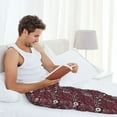thumbnail image 5 of Honiee Daisies Flowers for men - a sleek fusion of Straight Pajama Pants, versatile Lounge Pants, and cozy Sleepwear, all rolled into one-XX-Large, 5 of 6