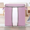 thumbnail image 3 of 3pcs Storage Bags Closet Clothes Organizer Large Capacity Storage with Reinforced Handle, 3 Layer Fabric for Comforters,Bedding,Blankets, 3 of 5