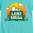 thumbnail image 3 of Peanuts - Camp Chill - Toddler And Youth Girls Short Sleeve Graphic T-Shirt, 3 of 6