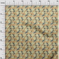 thumbnail image 3 of oneOone Silk Tabby Light Peach Fabric Ocean Underwater Life Sewing Craft Projects Fabric Prints By Yard 42 Inch Wide, 3 of 4