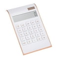 thumbnail image 1 of Calculadora de escritorio electrónica estándar de 10 dígitos Uxcell, oro rosa, 1 of 6