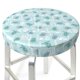 thumbnail image 3 of Balery Sea Turtle Fundas de asiento para taburete de bar redondo de tela de terciopelo ajustables que protegen de arañazos y manchas para sillas de 14 a 17 pulgadas.-14 inch, 3 of 7