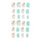 thumbnail image 2 of Puntas de uñas postizas,24 piezas de puntas de uñas postizas Navidad niños niños,Presione sobre uñas postizas dibujos animados cubierta linda completa,pegamento auto falso caja de arte, 2 of 6