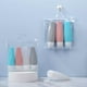 thumbnail image 5 of Botellas de viaje para artículos esenciales | Botellas de viaje para champú y acondicionador | Juego de 4 botellas de silicona apretables, 5 of 5