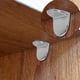 thumbnail image 2 of Clavijas de estante en forma de L, clavijas de soporte de estante de muebles de metal sólido para muebles de gabinete de bricolaje, soportes de estante con acabado de superficie lisa para gabinete de, 2 of 5