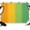 Green Orange, variant on 7x5ft Photo Backdrop, Green Yellow Orange Soft Polyester Backdrop Curtains Photography Backdrops, Vertical Striped Modern Color Brushed Background for Photoshoots Studio Video Portrait Parties
