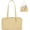 Butter Yellow, variant on Slouchy Large Bowler Bag: East-West Design With Charm Loop - Commute Work