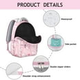 thumbnail image 4 of Pig Pattern Backpack - Sturdy & Stylish School Bag for Work & Study, Roomy Multi-Pocket Design, Comfortable Padding for Shoulders, Perfect for Travel & Everyday Carry, 4 of 6