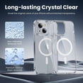 thumbnail image 2 of Clear Case Plating Mag Cover Compatible With IPhone 16 15 14 13 12 Pro Max 11 Plus, 2 of 8