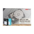 thumbnail image 4 of iMBAPrice Zipo 2.5 inches Two Latchable Plastic Hard Drive Protector Gray Cases 3 Pack of 2, Total 6, 4 of 5