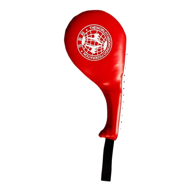 PU Leather Martial Arts Training Target, Lightweight & Portable Kicking Pad with Adjustable Strap for Taekwondo, Karate, Boxing Practice, High-Intensity Sessions