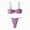 D175/Pink, variant on Afdoent Women's Bikini Sets Womens Lacing Backless Swimwear Summer Two Piece Bikini Swimsuits For Summer Beachwear
