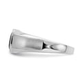 thumbnail image 4 of Auriga Fine Jewelry 14K White Gold Onyx and Men's Diamond Ring Size 10, 4 of 6