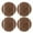 Brown, variant on 4 PCS Precut Walker Tennis Balls for Furniture Legs and Floor Protection, Heavy Duty Long Lasting Felt Pad Glide Coverings (Brown)