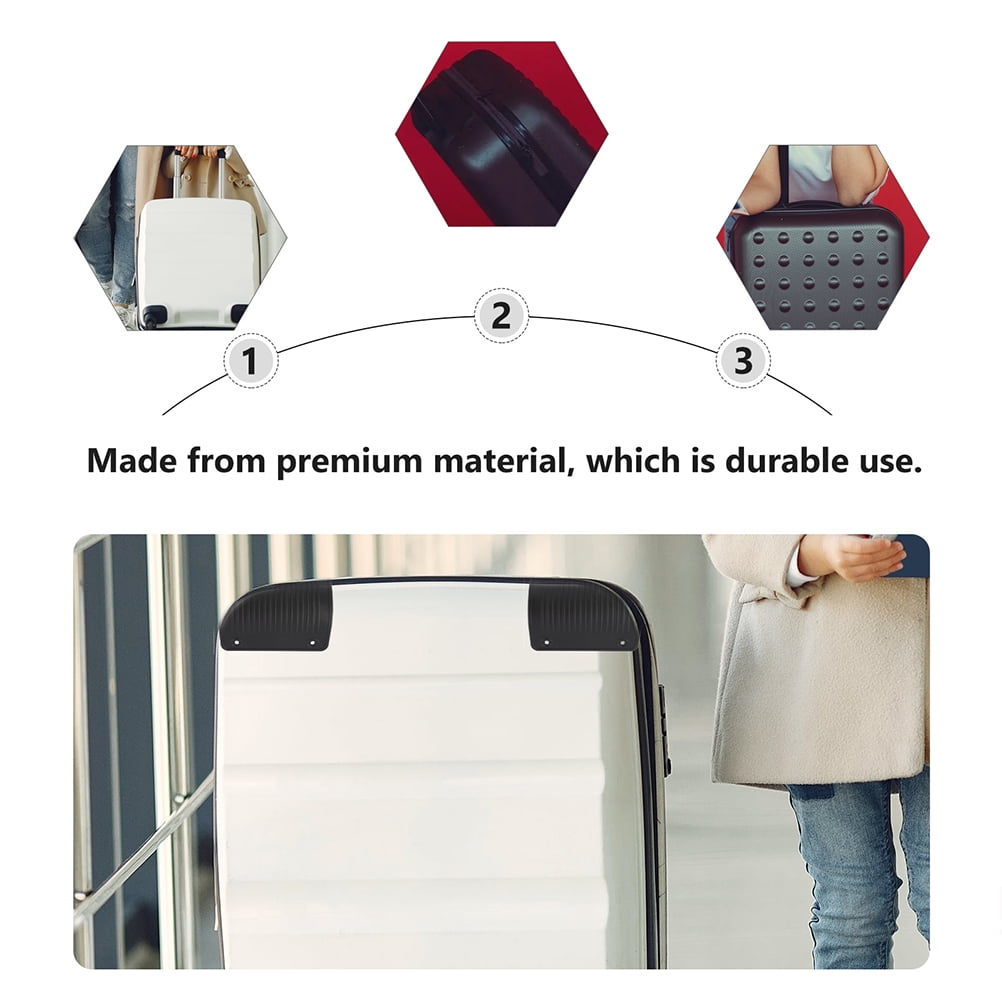 thumbnail image 2 of DOITOOL 4sets Luggage Plastic Corner Guards Panel Corner Protectors 2 of 14