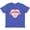 Vintage Royal Blue, variant on Inktastic Paris Oo-la-la with Eiffel Tower and Flowers in Pink Heart Youth T-Shirt
