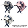 thumbnail image 3 of Fisherman Swimming Hat Couple Wearing Baseball Hat Soft Fashionable Beach Hat for Travel Leisure, 3 of 8