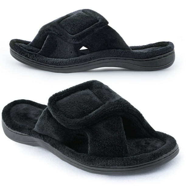 Women's Arch Support Diabetic Slippers Memory Foam House Shoes Orthotic