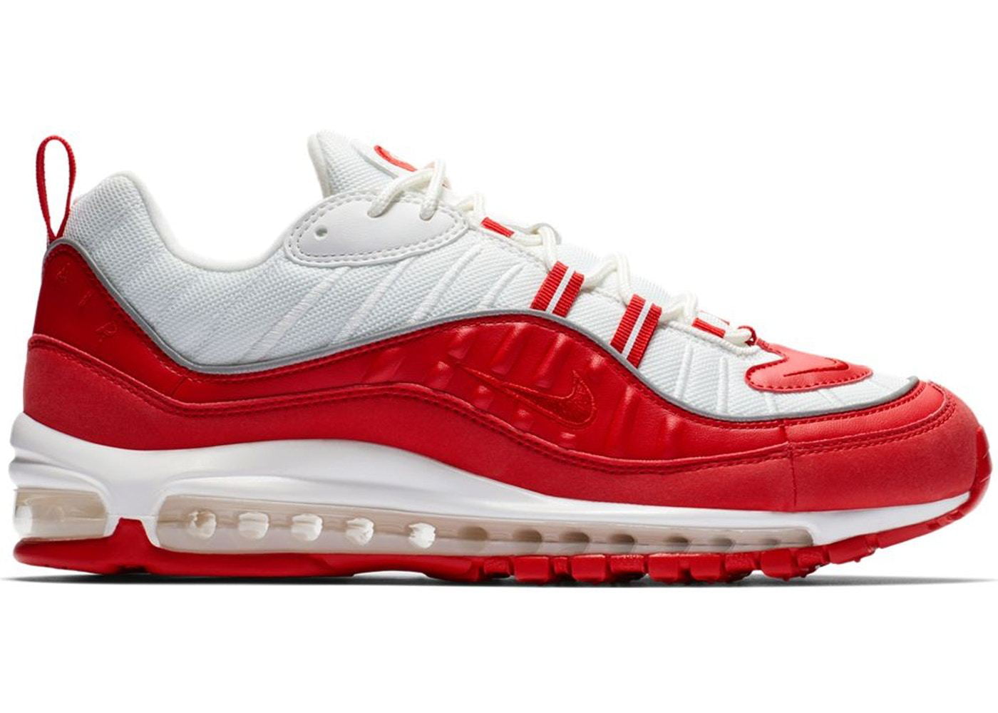 nike air max 98 red and white