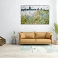 thumbnail image 2 of Ile aux Fleurs near Vetheuil, 1880 - Wrapped Canvas Print Wall Art | 30" W x 20" H, 2 of 4