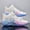 Beige Color, variant on [Sneakers] Men'S Basketball Footwear, Available in Adult Sizes with a Black And Rose Red/Milan Color Scheme, Suitable for Both Indoor And Outdoor Activities